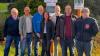 Viele Helfer waren an der Schaffung des Trimm-Dich-Pfades beteiligt. Das Bild zeigt (von links) Günther Stottele, Michael Busch, Stefan Bormann, Bürgermeisterin Marion Fleischmann-Hilton, Luca Betz, Tobias Höhn und Chris Pryzisbilski.