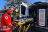 Yannic Hutzler hat während seiner Zeit als Bufdi beim BRK Schweinfurt noch eine Ausbildung zum Rettungssanitäter gemacht. 