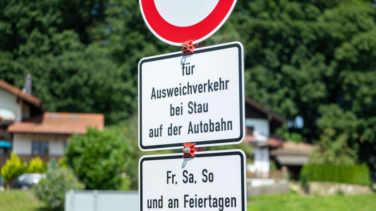 Durchfahrtsverbot an der A7 im Allgäu: Bußgeld, Polizeikontrollen ...