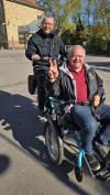 Die Testfahrt mit Sven Siebert am Lenker verlief prima.