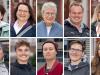 10 Würzburgerinnen und Würzburger äußerten sich zu einem möglichen verpflichtenden Wehrdienst (von links oben nach rechts unten): Dario Hess, Ljubinka Petkovic, Angelika Behr, Florian Dörner, Kimberly Hagemann, Uwe Voigt, Maximilian Osel, Vanessa Schmidt, Robin Weller, Emely Gische