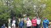 Die Wanderer trotzten dem Wetter.