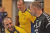 Gut lachen haben die Spieler der HG Kunstadt mit (v. r.) Alexander Kießling, Tobias Steuer umd Marco Scholz derzeit als Tabellenerster. Doch dieser Status ist am Samstag bei der HSG Fichtelgebirge mehr als gefährdet.