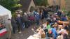 Lange Schlangen für den Plootz beim malerischen Backhausfest in Dibpach. Lange Schlangen für den Plootz beim malerischen Backhausfest in Dibpach.