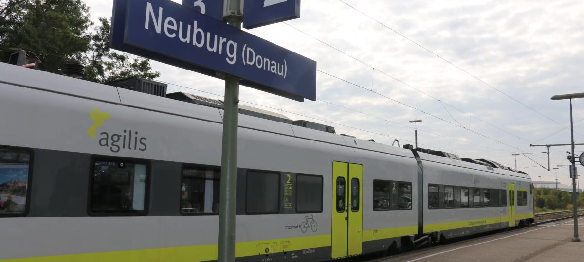 Agilis zwischen Ulm und Ingolstadt fällt aus – Neuburger Schüler bekommen Ersatzverkehr