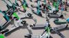 Zahlreiche E-Scooter in den Innenstädten: Auch die Unfallzahlen nehmen zu. Zahlreiche E-Scooter in den Innenstädten: Auch die Unfallzahlen nehmen zu.