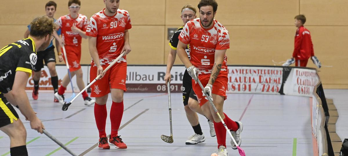 Das Zweitliga-Team der Red Hocks steht in der nächsten Runde des Floorball-Pokals