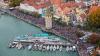 Start des Drei-Länder-Marathons war Lindau, Ziel der Ausdauersportler war Bregenz. Marathon, Halbmarathon und Viertelmarathon standen auf dem Programm. 