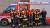 Das Foto zeigt: (hintere Reihe von links) Thomas Schlopat, Angelika Schmitzberger, Joel Düchs, Fabian Schmitt, Jakob Fach, 1. Kdt Christian Kollert, (vordere Reihe von links) Ellen Nagengast, Denise Barthel, Julius Weidner, Moriz Fach.