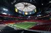 Überdacht und klimatisiert: Das Stadion in Atlanta ist hochmodern. (Archivbild)