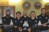 Als Aufsteiger mischen die Luftpistolenschützen von Germania Eibelstadt mit (von links) Oliver Henkelmann, Fabio Mangiagli, Manuel Engels, Thomas Lamprecht und Marco Schumann erstmals in der Bayernliga mit.