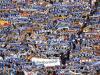 Die Fans des Karlsruher SC vor einem Spiel gegen den großen Rivalen VfB Stuttgart.