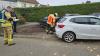 PKW rammt geparkte Fahrzeuge in Blankenloch, 19. Oktober