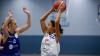 Sie tat ihrem früheren Team weh: Anna Bimazubute (am Ball), die vergangene Saison noch für den TV Marktheidenfeld spielte und nun das Trikot des TB Erlangen trägt. 