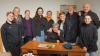 „Die frechen Kleinmünster Komödianten” (von links): Ann-Katrin Heusinger, Stefanie Scherbel, Julia Albert, Stefanie Burger, Thorsten Niedt, Rainer Willinger, Johanna Schmitt, Alfred Helmerich, Edwin Krapf, Emma Willinger. Es fehlen Florian Burkard und Thorsten Endres.