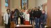 Im Bild: Eine Gruppe von Gläubigen mit spanischer, polnischer, deutscher, indischer und slowakischer Muttersprache betete in der Kerlachkapelle gemeinsam den Rosenkranz. Im Bild: Eine Gruppe von Gläubigen mit spanischer, polnischer, deutscher, indischer und slowakischer Muttersprache betete in der Kerlachkapelle gemeinsam den Rosenkranz.
