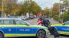 Großeinsatz der Polizei an Schule in Karlsruhe Weiherfeld am 22. Oktober