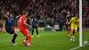 Harry Kane erzielt das 2:0 für die Bayern. Harry Kane erzielt das 2:0 für die Bayern.