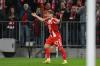 Er jubelt über sein erstes Champions-League-Tor: Lennart Karl aus Frammersbach.