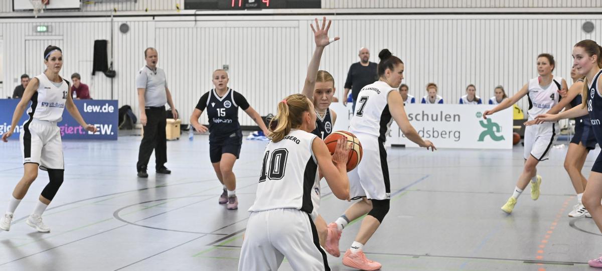 Für die Basketball-Damen der DJK Landsberg soll sich die lange Fahrt auszahlen
