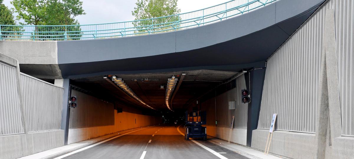 Wartungsarbeiten im Tunnel Eching und im Tunnel Etterschlag