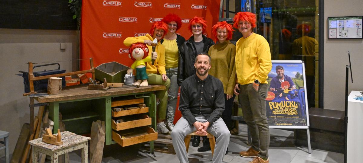 Wenn der Bürgermeister im Pumuckl-Look ins Kino kommt