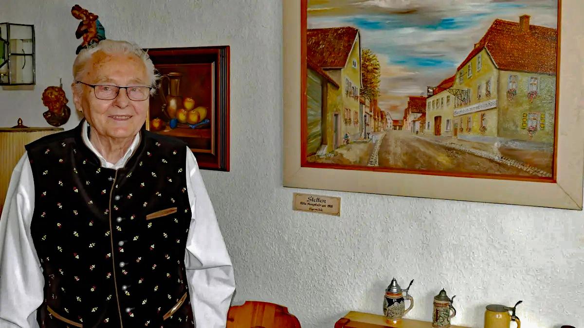 Die-Heimat-im-Bild-festgehalten-Stettener-Dorfmaler-Kilian-Krebs-mit-93-Jahren-gestorben