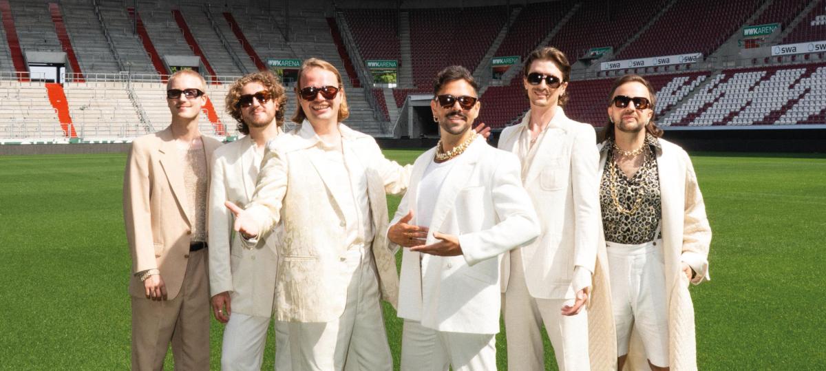 Roy Bianco & Die Abbrunzati Boys geben ein Konzert in der Augsburger WWK-Arena