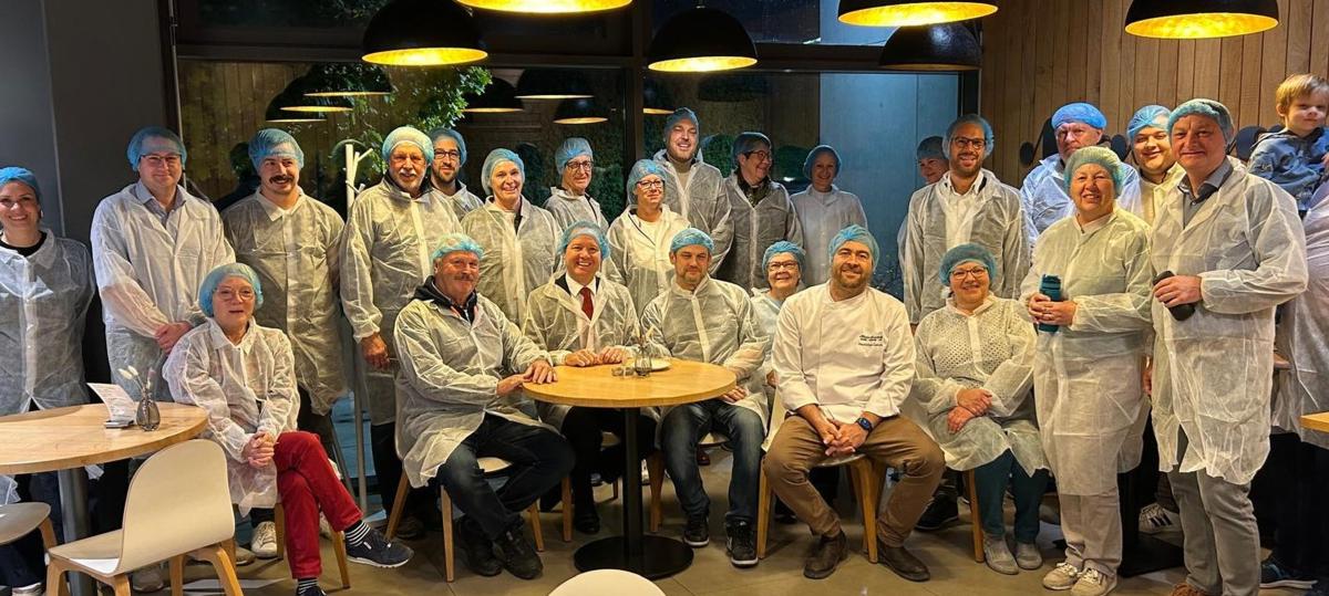 CSU Penzing zu Besuch bei der Bäckerei MANHART in Landsberg