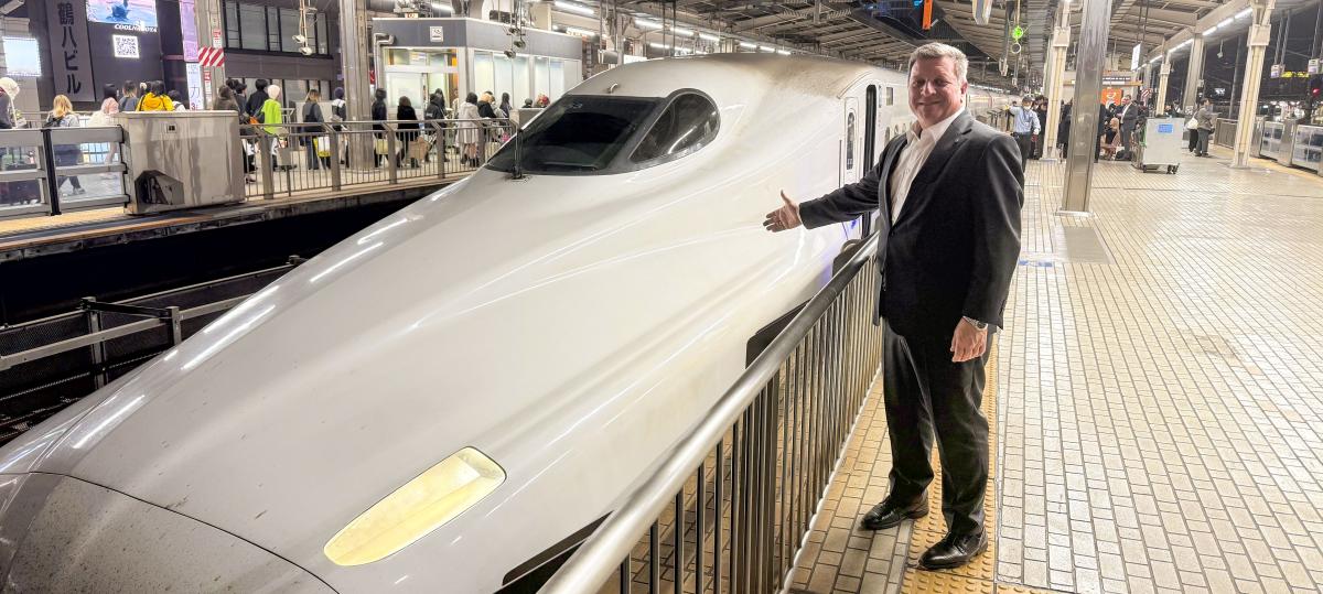 Bernreiter in Japan: „Wenn du hier am Bahnsteig stehst, drängelt keiner“