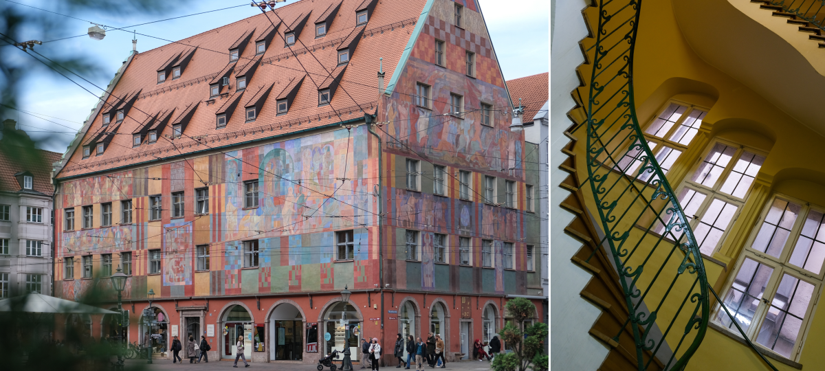 Vom Bunker bis zum Dachstuhl: So sieht es im Augsburger Weberhaus aus