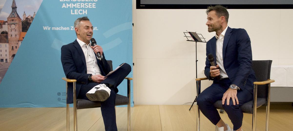 Landsbergs Ehrengast gibt berührende Einblicke in das Leben eines Leistungssportlers