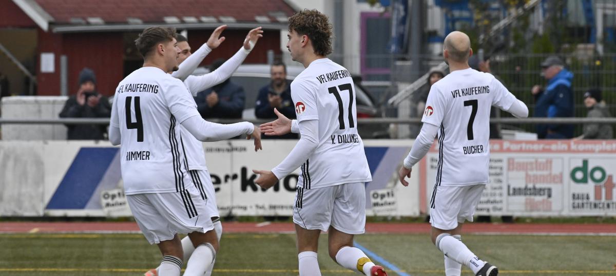 Beim VfL Kaufering, da läuft´s