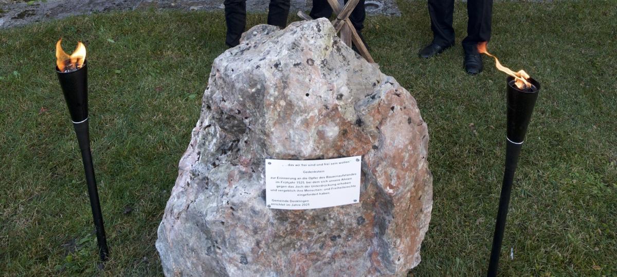 Ein Denkmal im Denkmal