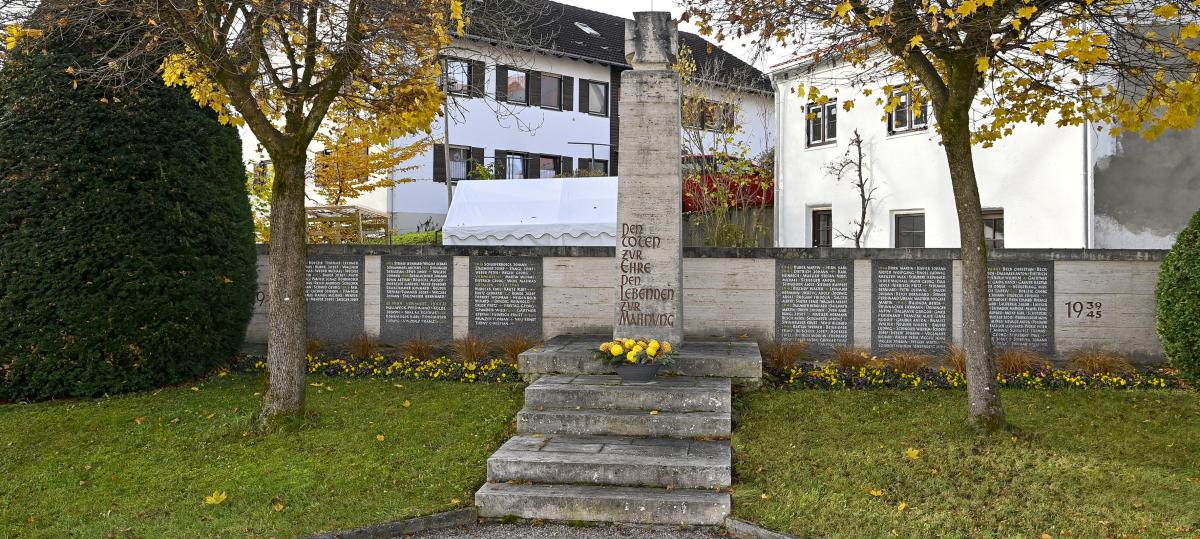 Wie die Gemeinde Utting den Volkstrauertag im Bewusstsein halten will
