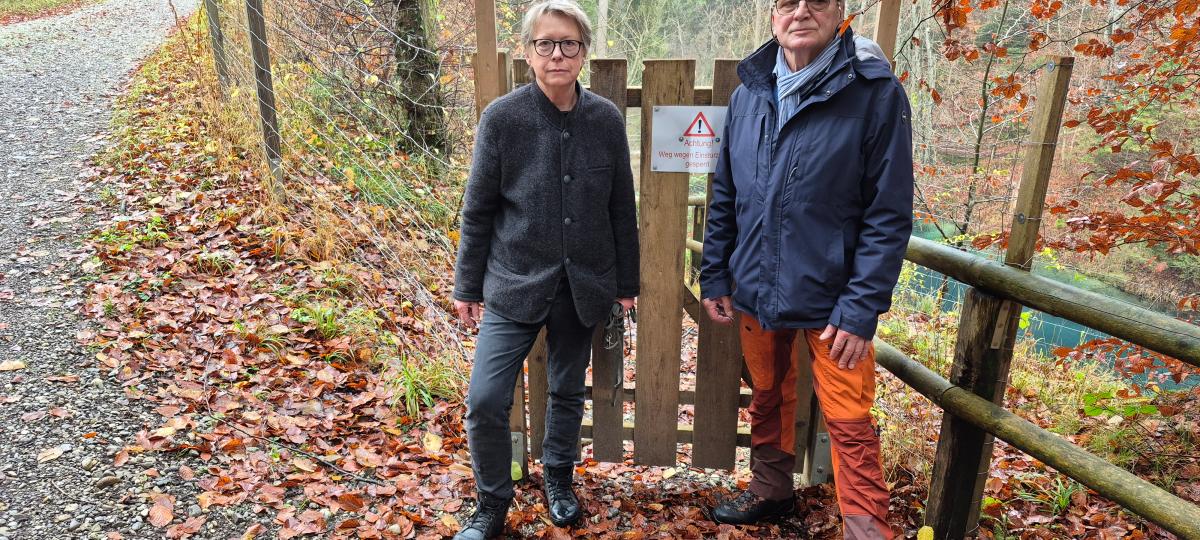 Wie geht es weiter mit dem gesperrten Wanderweg in der Teufelsküche?