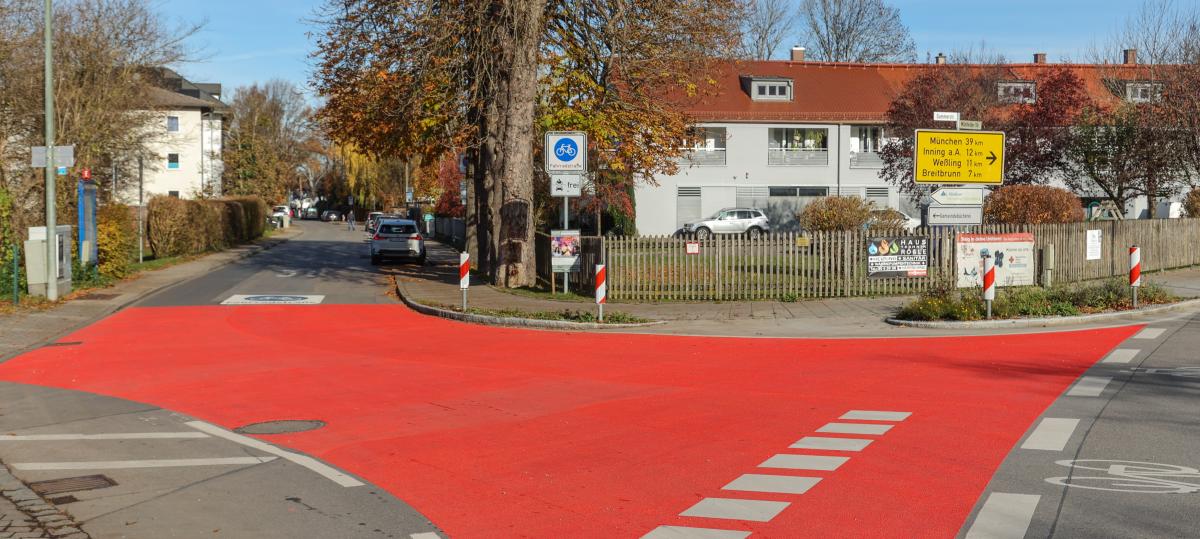 Wo in Herrsching Autofahrer rot sehen
