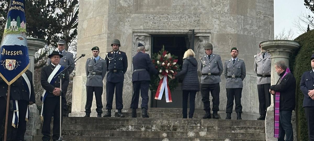 Dießen und St. Georgen gedenken der Opfer der Kriege