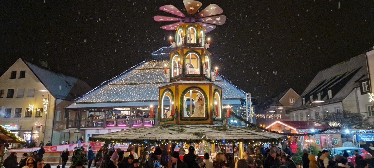 Weihnachtsmarkt auf dem Neuburger Schrannenplatz: Das ist heuer neu