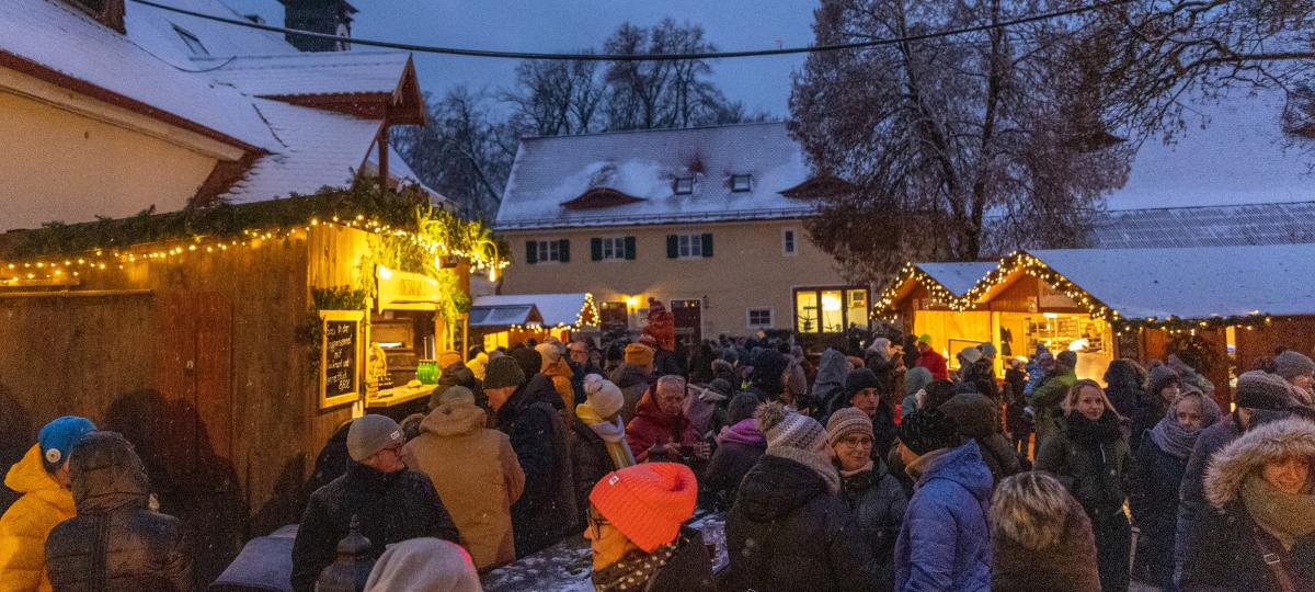 Von Fotobox bis Rehbratwurst: Das ist neu auf der Waldweihnacht Mergenthau