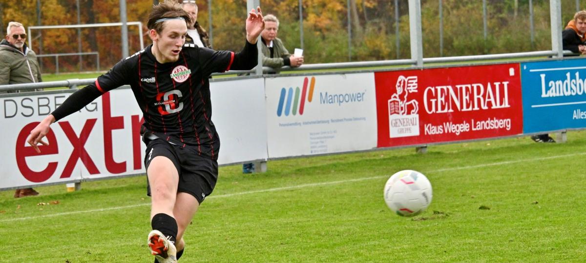 Der Wintereinbruch stoppt den Lauf von Landsbergs Toptorschützen in der Fußball-Bayernliga