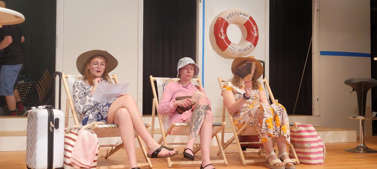 Mit dem Theaterverein Oberelchingen auf vergnügicher Fahrt mit der MS Rosta