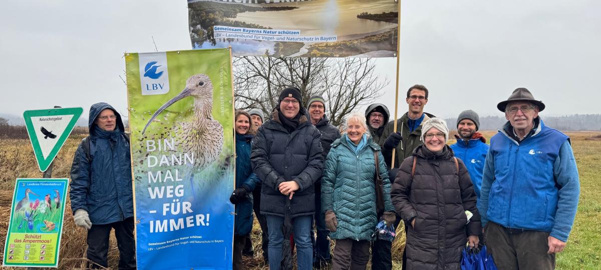 LBV warnt vor Einsparungen beim Naturschutz im Ampermoos