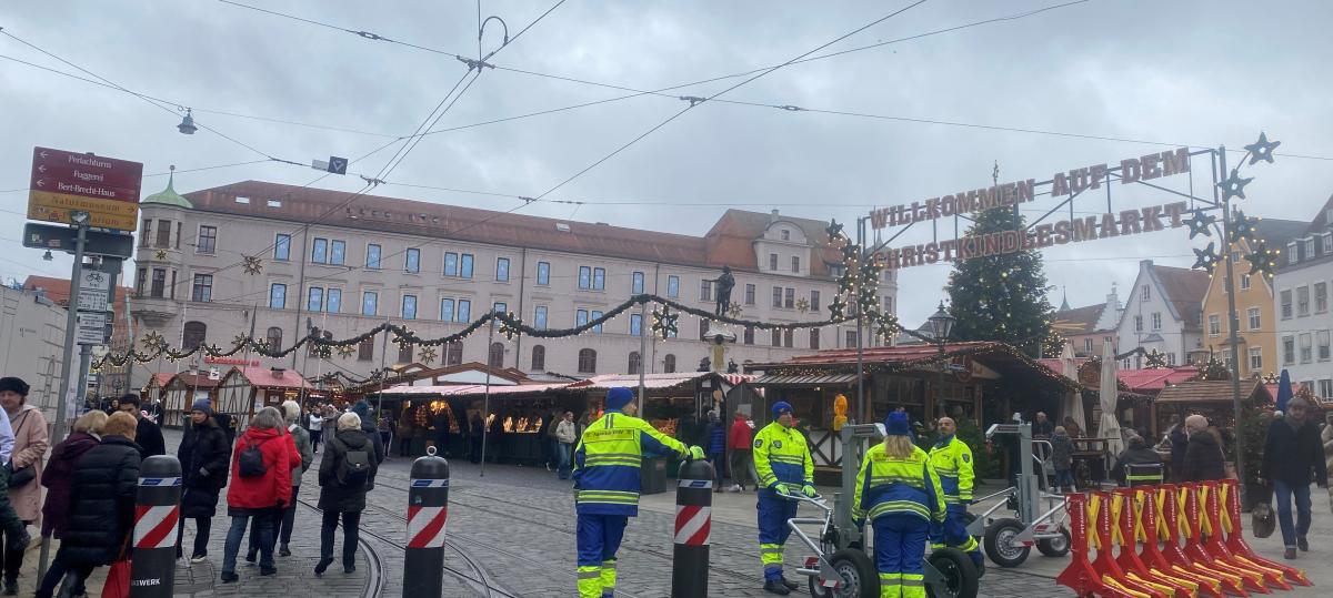 Mit dieser neuen Regelung kann die Stadt auf Betonblöcke vor dem Christkindlesmarkt verzichten