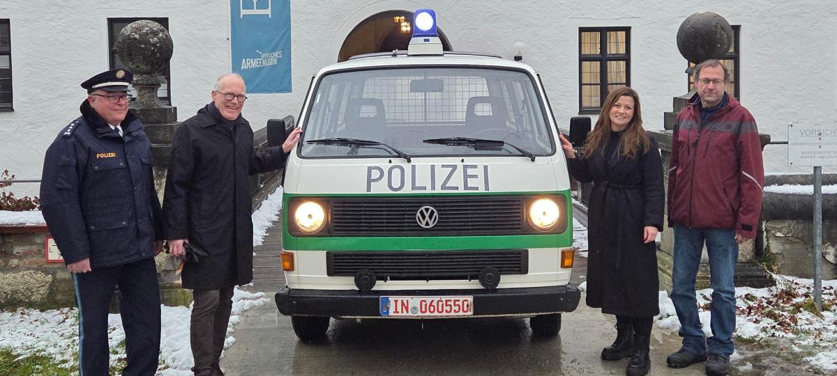186.000 Kilometer: Polizeimuseum bekommt einen historischen VW-Bus