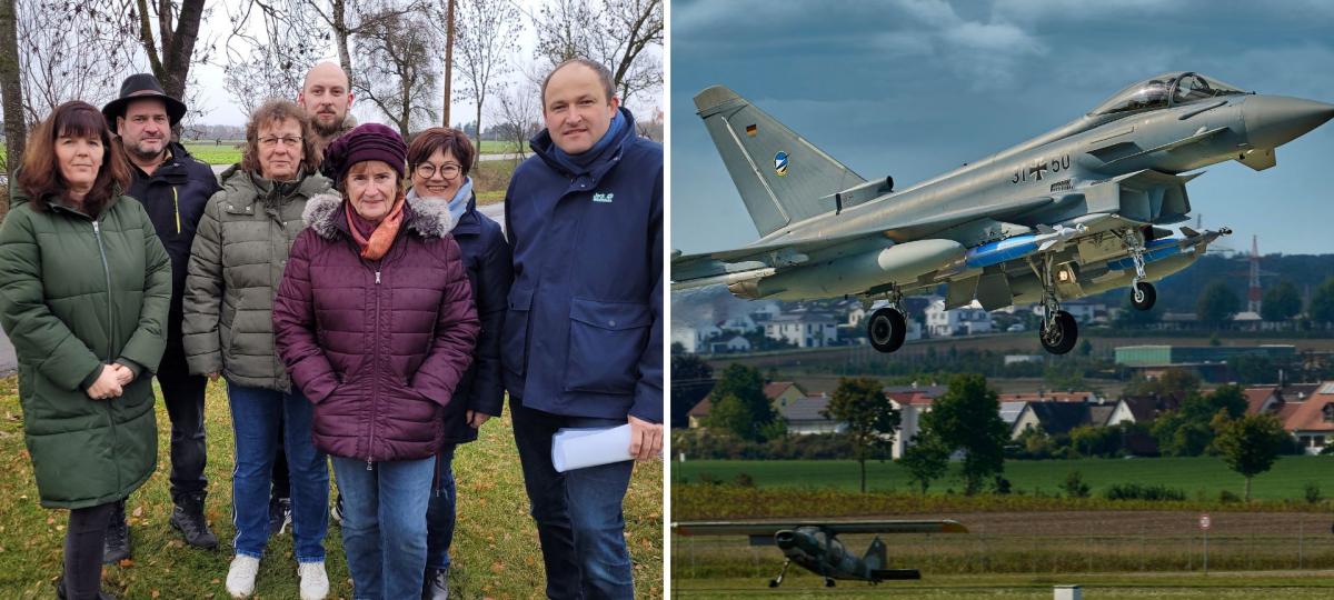 Bei Anwohnern des Neuburger Flugplatzes wächst der Widerstand gegen den Fluglärm