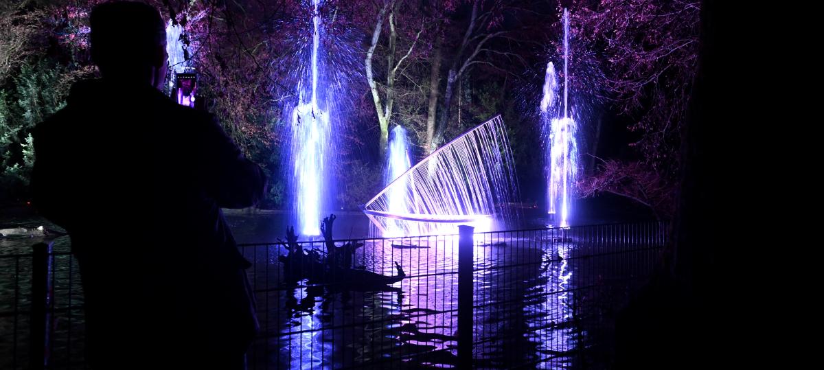 Christmas Garden Augsburg eröffnet.