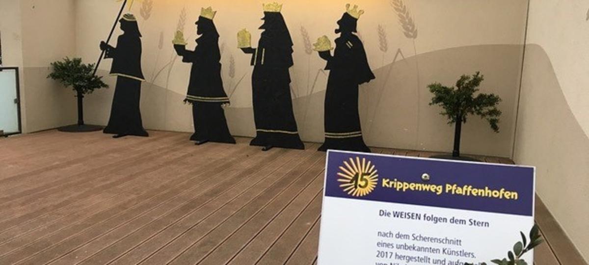 Kleine Krippenschau ist von 1. Advent an in der Ortsmitte von Pfaffenhofen zu sehen
