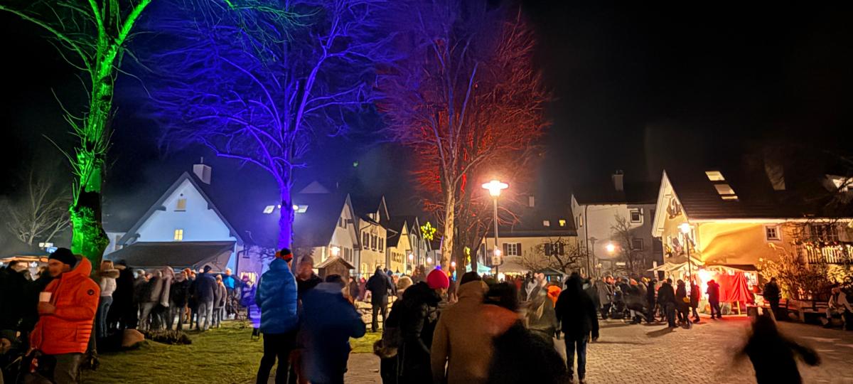 Dießen leuchtet und Viele kommen