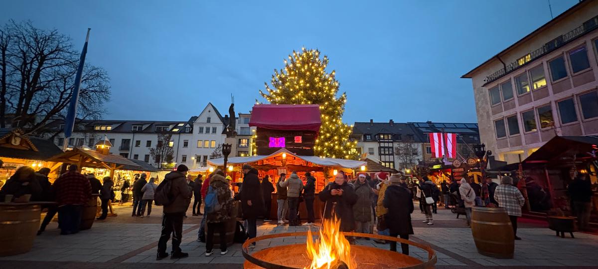 Das Mittelalter ist zurück: Die schönsten Eindrücke vom Neu-Ulmer Weihnachtsmarkt